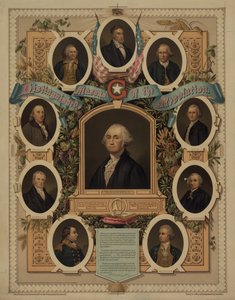 Distinguished Masons of the Revolution by American School